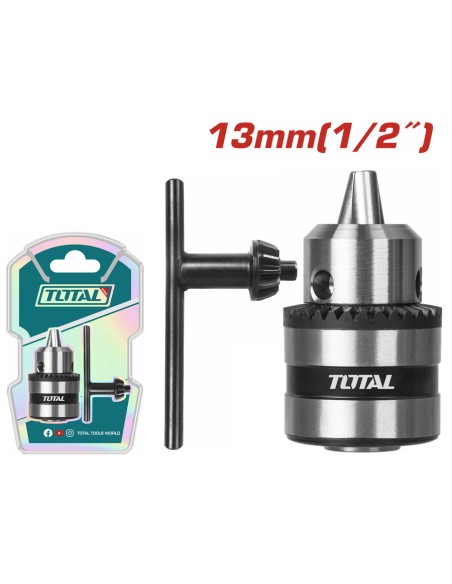 ADAPTATEUR DE MANDRIN DE FORET SDS PLUS 1/2" 13MM TAC451301 TOTAL| mano.tn | Tunisie