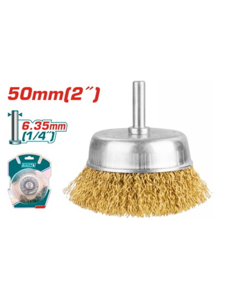 BROSSE METALLIQUE 50MM TAC33021 TOTAL| mano.tn | Tunisie