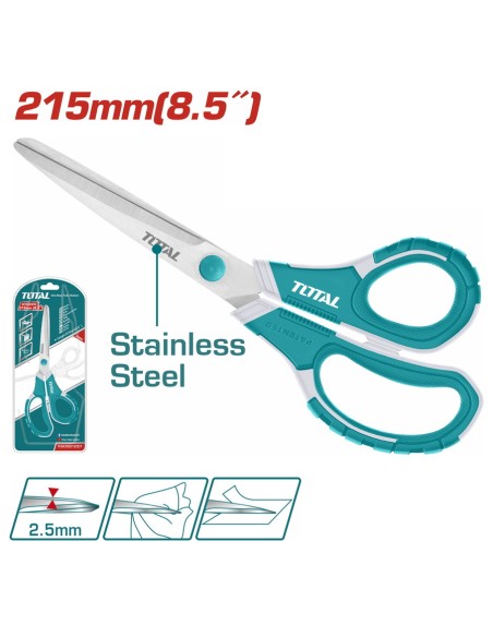 CISEAUX 215MM THSCRS812001 TOTAL| mano.tn | Tunisie