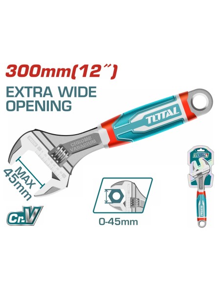 CLE A MOLETTE 12" THT101126 TOTAL| mano.tn | Tunisie