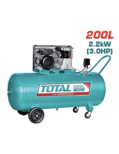 COMPRESSEUR D’AIR 200 LITRE TC1302002E TOTAL| mano.tn | Tunisie