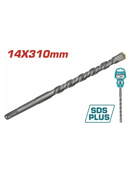 FORET SDS PLUS 14 X 310MM TAC311404C TOTAL| mano.tn | Tunisie