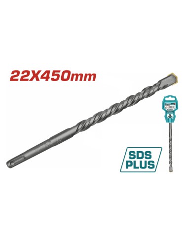 Foret sds plus 22 x 450mm tac312205 TOTAL TOOLS - 29 Tnd | mano.tn | Tunisie