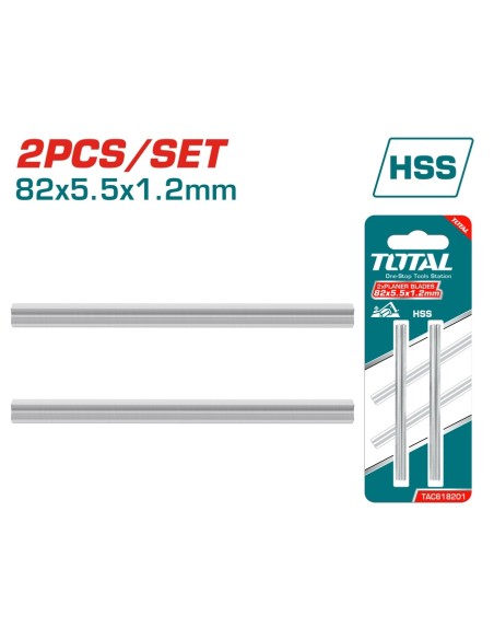 JEU 2 LAMES DE RABOT TAC618201 TOTAL| mano.tn | Tunisie