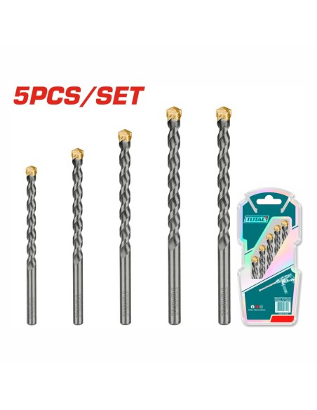 JEU DE 05 FORET MECHES BETON TACSD5055 TOTAL| mano.tn | Tunisie