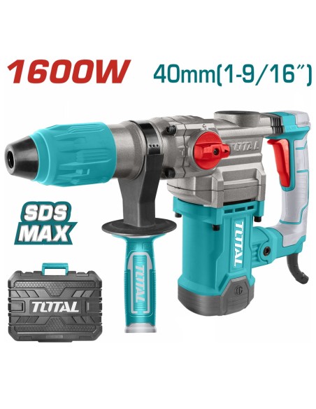 MARTEAU PERFORATEUR 1600W SDS MAX TH1163855 TOTAL| mano.tn | Tunisie