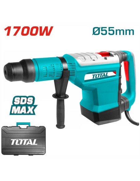 MARTEAU ROTATIF 1700W SDS MAX TH117556 TOTAL| mano.tn | Tunisie