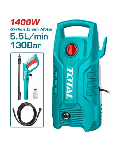 NETTOYEUR A HAUTE PRESSION 1400W 130 BAR TGT11316| mano.tn | Tunisie