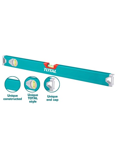 NIVEAU A EAU 100CM TMT210036 TOTAL| mano.tn | Tunisie