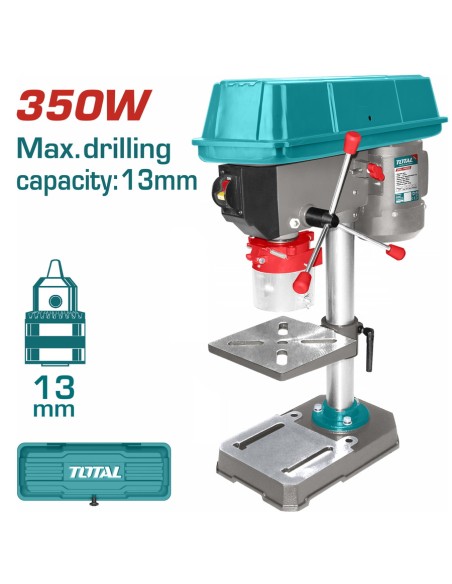 PERCEUSE A COLONNE ETABLI 350W TDP133501 TOTAL| mano.tn | Tunisie