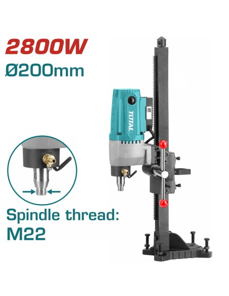PERCEUSE A SOCLE 2800W TDDM28001 TOTAL| mano.tn | Tunisie