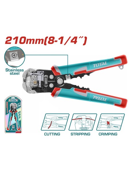 PINCE A DENUDER AUTO THT15246 TOTAL| mano.tn | Tunisie