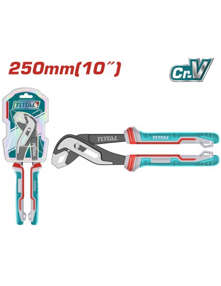 PINCE A GAZ MULTIPRISE CROCODILE 250MM THT281006 TOTAL| mano.tn | Tunisie