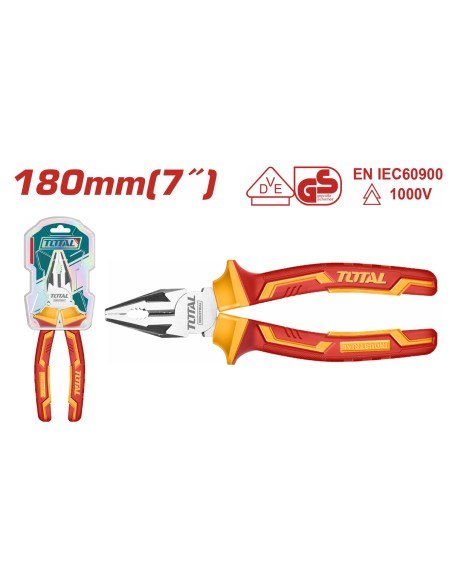 PINCE UNIVERSELLE ISOLANT HAUTE TENSION THTIP2171 TOTAL| mano.tn | Tunisie