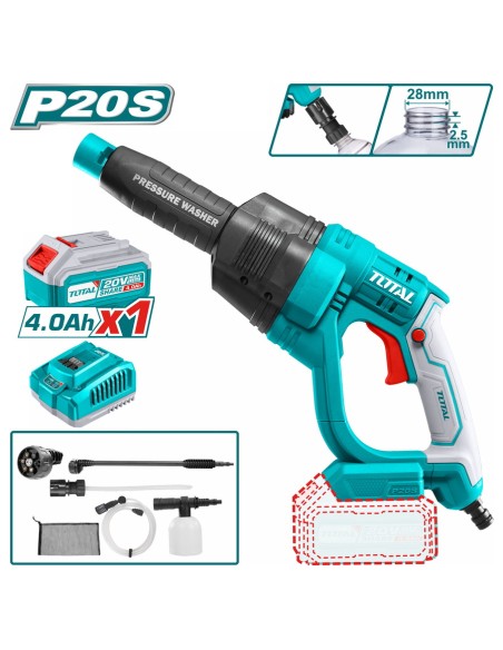 PISTOLET NETTOYEUR TPWLI20084 TOTAL| mano.tn | Tunisie