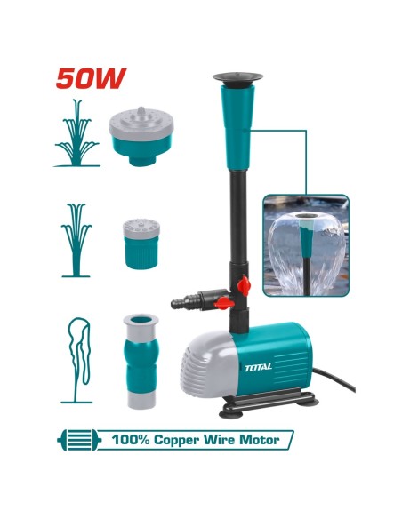 POMPE FONTAINE 50W TWPM501 TOTAL| mano.tn | Tunisie