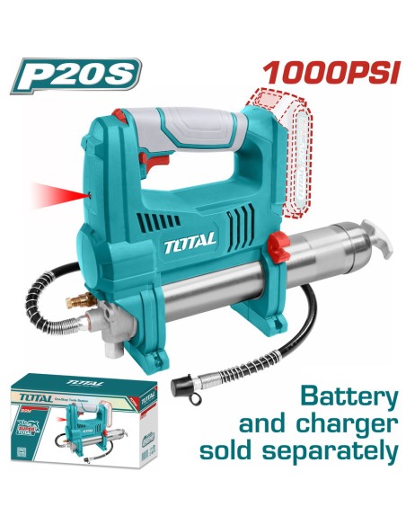 POMPE GRAISSE A BATTERIE TGGLI2010 TOTAL| mano.tn | Tunisie