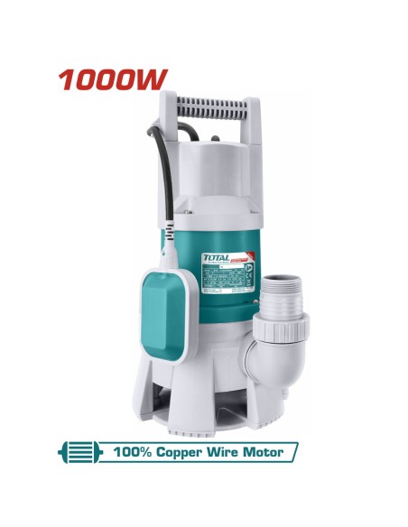 POMPE SUBMERSIBLE 1000W TWP810001 TOTAL| mano.tn | Tunisie