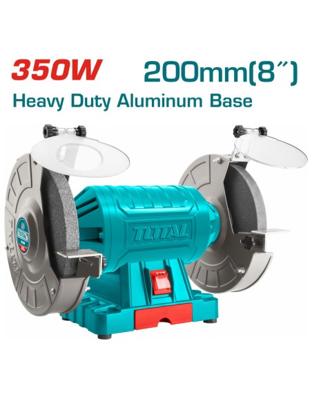 TOURET A MEULER 350W TBG35020 TOTAL| mano.tn | Tunisie