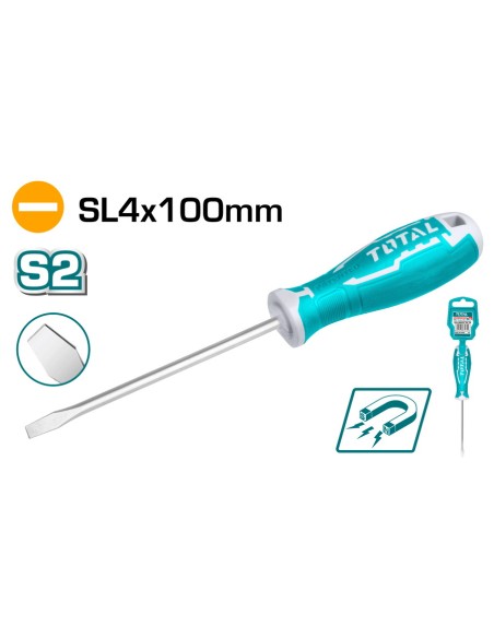 TOURNEVIS SL4*100 FRANÇAIS THT264100 TOTAL| mano.tn | Tunisie