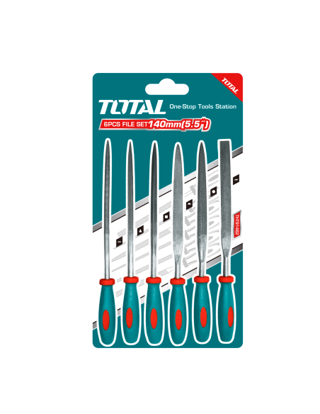 JEU DE 6 LIMES THT91462 TOTAL| mano.tn | Tunisie