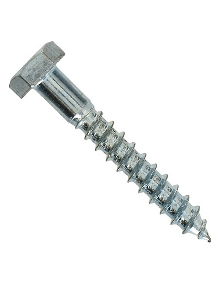 TIRE-FOND HEXAGONALE GALVANISÉ 10X40 (200PCS)| mano.tn | Tunisie