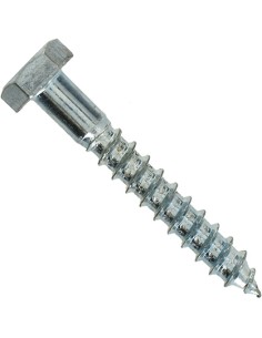 TIRE-FOND TETE HEXAGONALE GALVANISÉ 8X30 (100PCS)| mano.tn | Tunisie