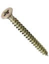 VIS PANNEAUX BOIS AMERICAIN GALVA JAUNE 5X30 (200PCS)