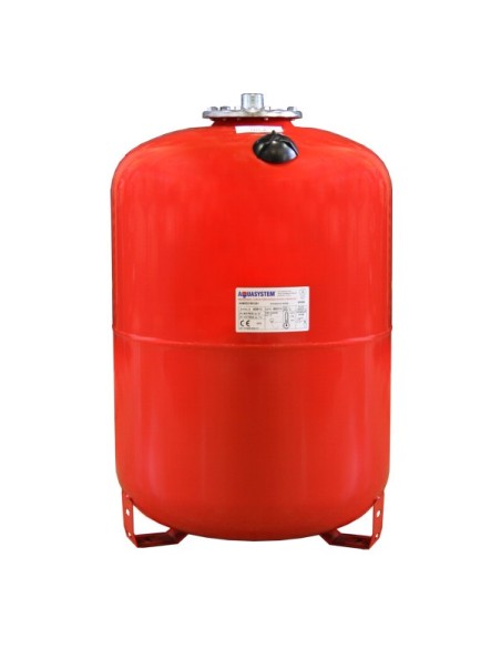 VASE D'EXPANSION 100L ROUGE AQUASYSTEM VRV100| mano.tn | Tunisie