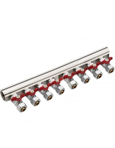 COLLECTEUR PROFILE 8 VANNES 1'' VBS 1:2'' MF PEX16 SOPAL| mano.tn | Tunisie
