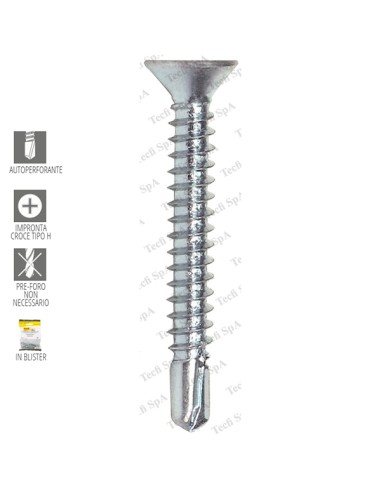 VIS AUTOPER CH01 3.9X45 TF TECFI (200PCS)| mano.tn | Tunisie