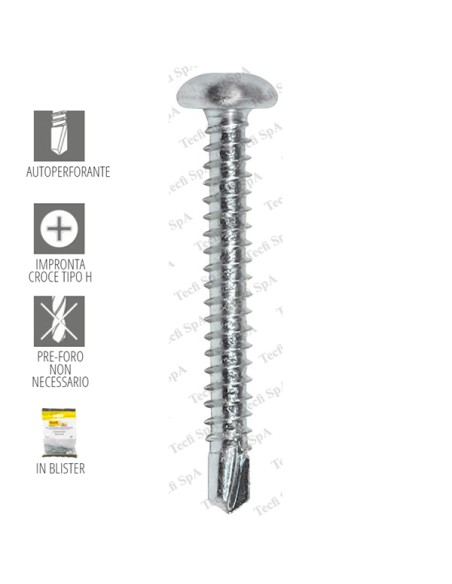 VIS AUTOPER CK01 3.5X22 TC TECFI (500PCS)| mano.tn | Tunisie