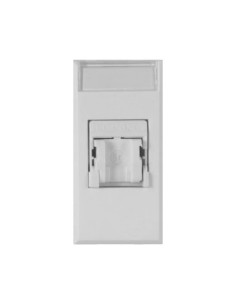 PRISE INFORMATIQUE 8 PLOTS RJ45 CAT 6 UTP WHITEK 44| mano.tn | Tunisie