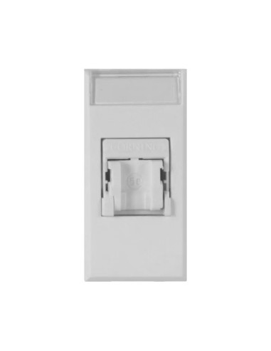 PRISE INFORMATIQUE 8 PLOTS RJ45 CAT 6 UTP WHITEK 44| mano.tn | Tunisie