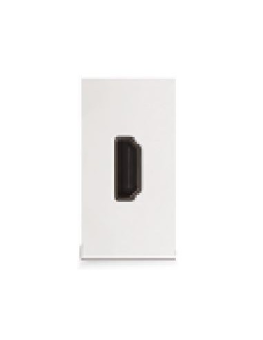 PRISE HDMI AVEC CORDON 1 MODULE BLANC| mano.tn | Tunisie