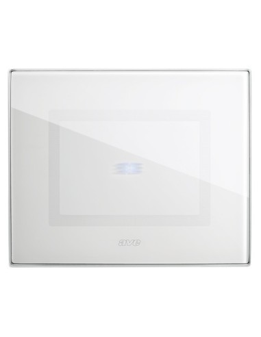PLAQUE VERA 44 TOUCH RECTANGULAIRE BLANC 3 MODULES 1 COMMANDE| mano.tn | Tunisie