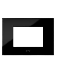PLAQUE YOUNG 44 RECTANGULAIRE NOIR ABSOLU 4 MODULES| mano.tn | Tunisie