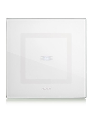 PLAQUE VERA 44 TOUCH CARRÉE BLANC 2 MODULES 1 COMMANDE| mano.tn | Tunisie