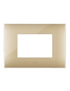 PLAQUE YOUNG 44 RECTANGULAIRE DORÉ 3 MODULES| mano.tn | Tunisie