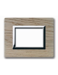 PLAQUE BOIS 44 RECTANGULAIRE CHENE CLAIR 3 MODULES| mano.tn | Tunisie