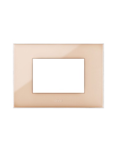 PLAQUE YOUNG 44 RECTANGULAIRE SABLE 3 MODULES| mano.tn | Tunisie
