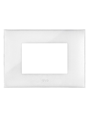 PLAQUE YOUNG 44 RECTANGULAIRE BLANC CRAIE 3 MODULES| mano.tn | Tunisie