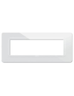 PLAQUE TECHNOPOLYMERE 44 RECTANGULAIRE BLANC 7 MODULES| mano.tn | Tunisie