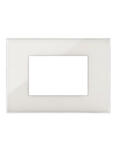 PLAQUE YOUNG 44 RECTANGULAIRE IVOIRE 3 MODULES| mano.tn | Tunisie