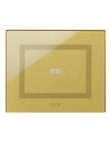 PLAQUE VERA 44 TOUCH RECTANGULAIRE GOLD 3 MODULES 1 COMMANDE| mano.tn | Tunisie