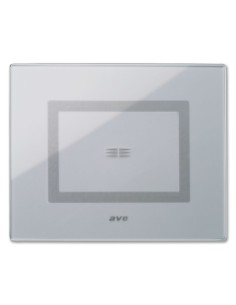 PLAQUE VERA 44 TOUCH RECTANGULAIRE GRIS OPAQUE 3 MODULES 1 COMMANDE| mano.tn | Tunisie