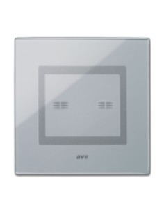 PLAQUE VERA 44 TOUCH RECTANGULAIRE GRIS OPAQUE 3 MODULES 2 COMMANDES| mano.tn | Tunisie