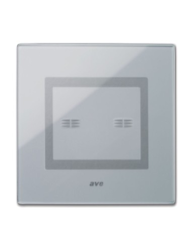 PLAQUE VERA 44 TOUCH RECTANGULAIRE GRIS OPAQUE 3 MODULES 2 COMMANDES| mano.tn | Tunisie
