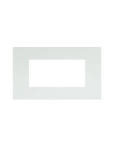 PLAQUE SMART EASY 44 RECTANGULAIRE BLANC MAT 4 MODULES| mano.tn | Tunisie