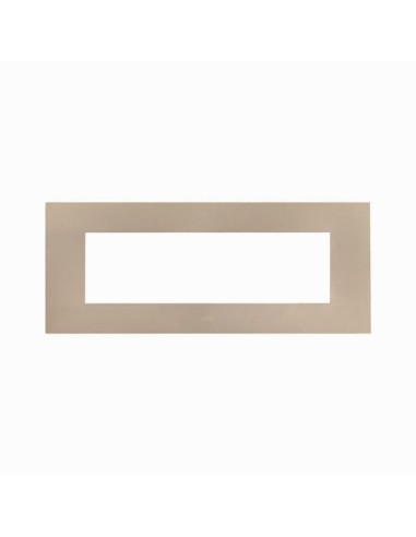 PLAQUE SMART EASY 44 RECTANGULAIRE DORÉ MAT 7 MODULES| mano.tn | Tunisie